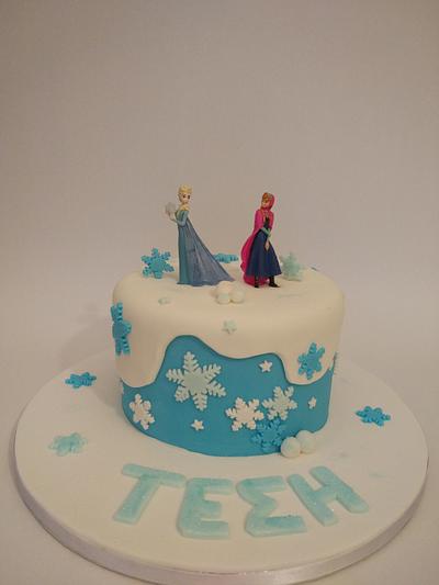 Frozen - Cake by nef_cake_deco