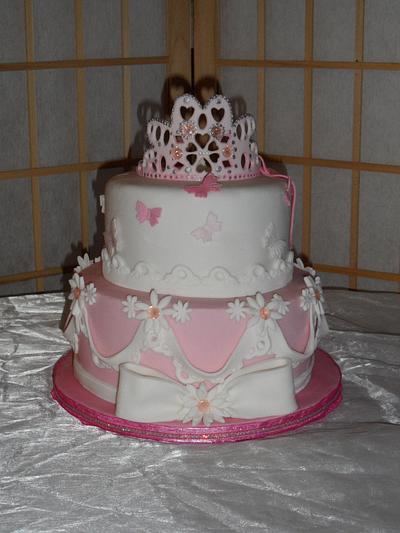 Princess tiara cake - Cake by Mandy