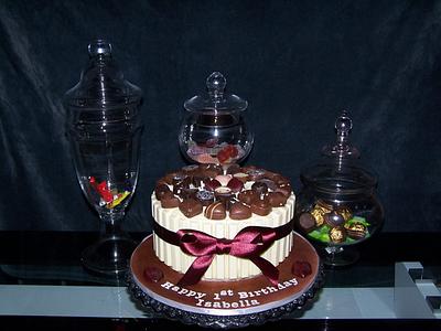 Chocolate,  chocolate and more chocolate  - Cake by The Custom Piece of Cake