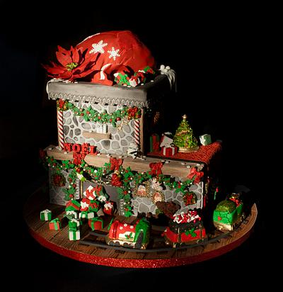 christmas cake - Cake by Marie-Josée 