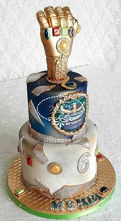 THANOS Birthday Cake - Cake by Fées Maison (AHMADI)