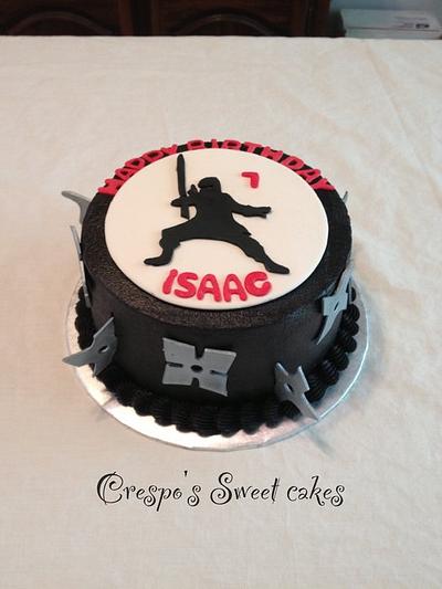 Ninja cake - Cake by Jenifer Crespo-Martinez 