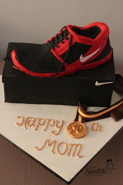 Nike Shoe Cake - Cake by The Sweetest Thing