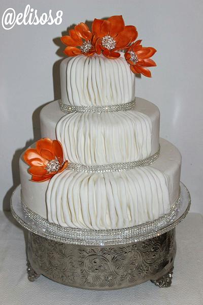 Magnolias & Drapes - Cake by Elisos