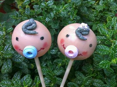 Baby Cake Pops - Cake by Maria