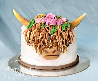 Highland Coo - Cake by ozgirl39