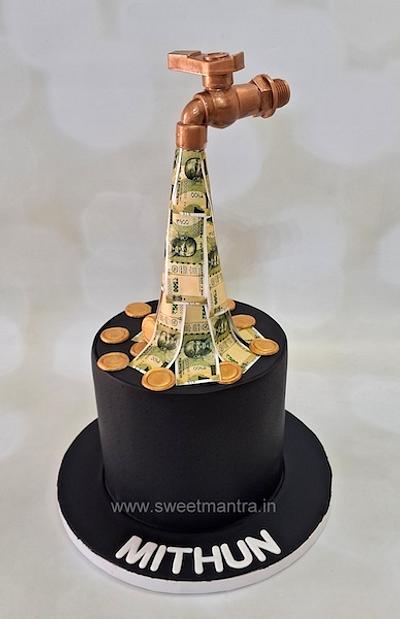 Money tap cake - Cake by Sweet Mantra Homemade Customized Cakes Pune