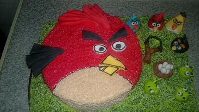 Angry Birds - Cake by Tasneem Latif (That Takes the Cake)