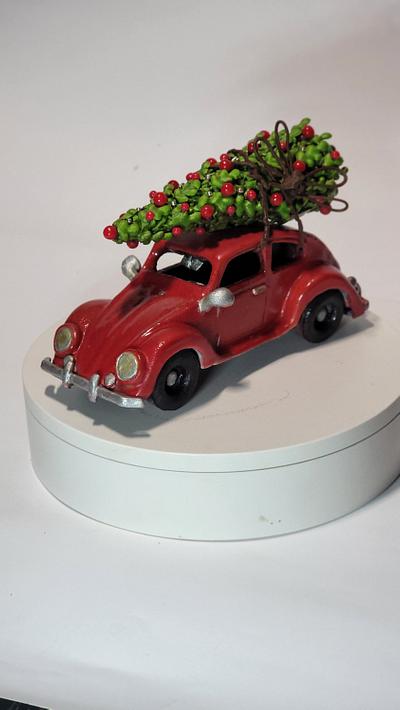 VW BEETLE VOLKSWAGEN MILK PURE CHOCOLATE - Cake by Viktory