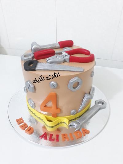 Tools cake - Cake by Alhudacake 