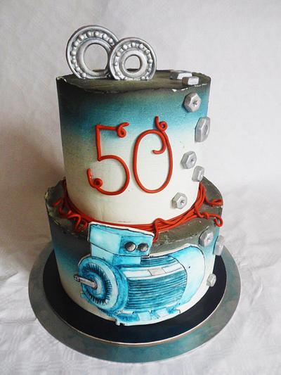 Cake for electrician - Cake by Veronika