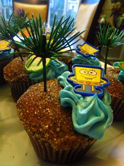 Spongebob Squarepants cupcakes - Cake by Frostilicious Cakes & Cupcakes