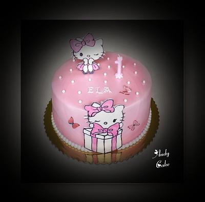 Hello Kitty birthday cake - Cake by AndyCake