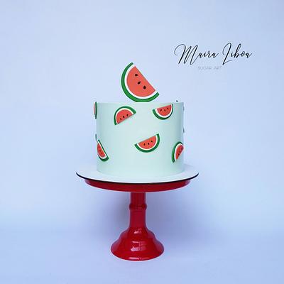 Watermelon  - Cake by Maira Liboa
