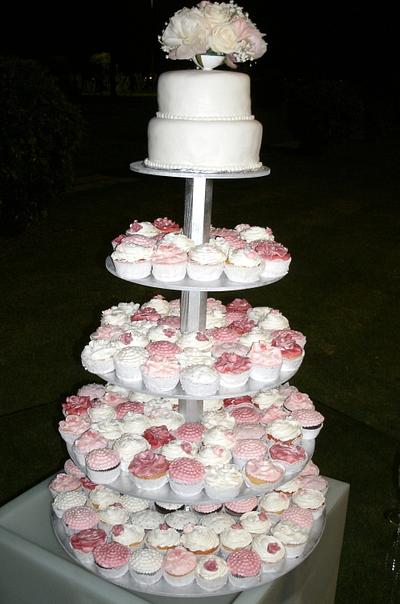 Wedding Cupcake Tower - Cake by Cake Your Dream