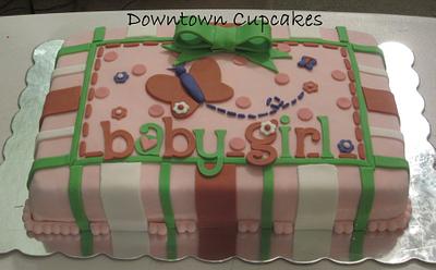 Baby Girl - Cake by CathyC