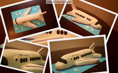 Airplane cake - Cake by Classic Cakes by Sakthi