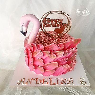Flamingo cake - Cake by Sanjin slatki svijet