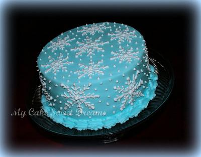 Snow Cake - Cake by My Cake Sweet Dreams