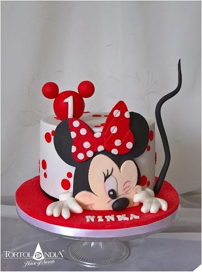 Sweet Minie mouse  - Cake by Tortolandia