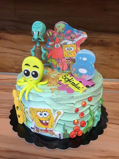 Spongebob - Cake by malinkajana