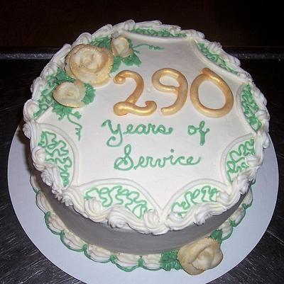 Appreciation for Service Cake - Cake by BettyA