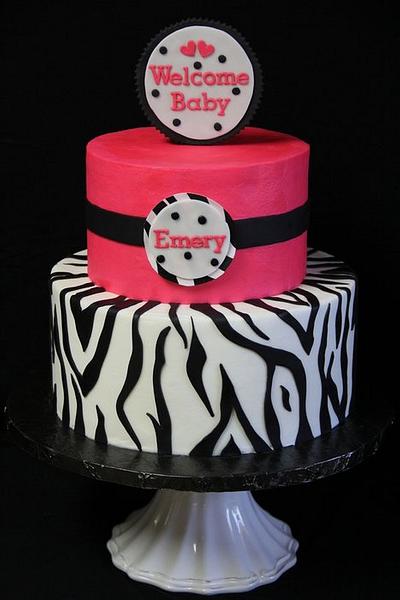 Leigha's baby shower - Cake by SweetdesignsbyJesica