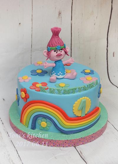Poppy troll - Cake by Cakes by Toni
