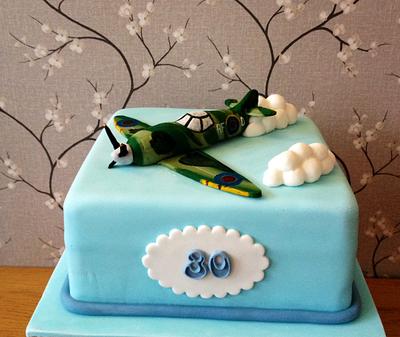 Spitfire cake - Cake by Daisychain's Cakes
