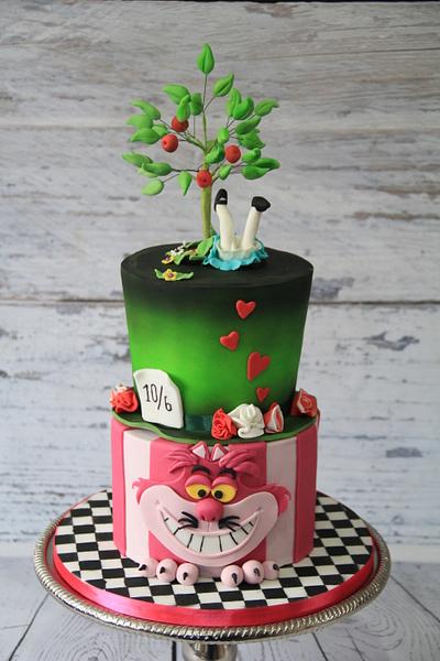 Alice in Wonderland Cake - Cake by Cake Addict
