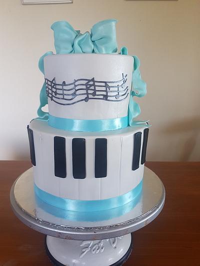 Music cake - Cake by Queen of Sweets