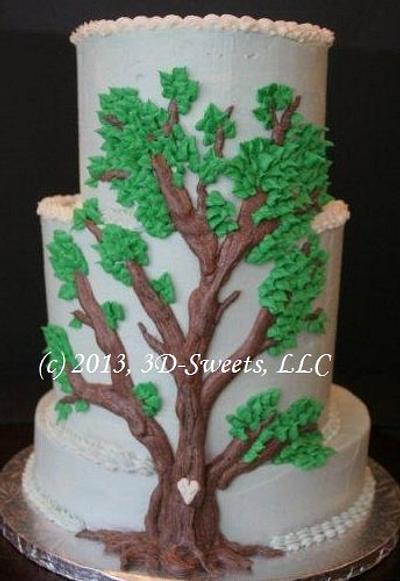 Tree Baby Shower - Cake by 3DSweets
