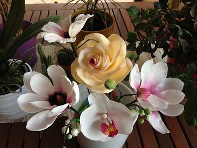 Fiori, fiori ed ancora fiori... la mia passione! - Cake by Claudia Consoli