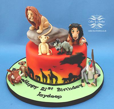 The Lion King - Cake by Cakes by Christine