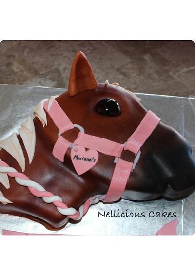 Horse cake - Cake by Nelly Escobedo