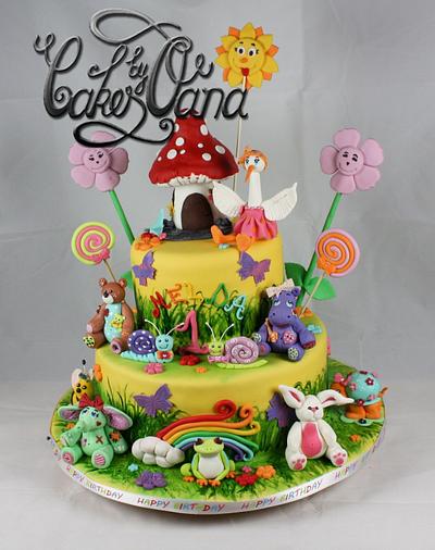 Meldas first Birthday - Cake by cakesbyoana