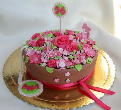 Flowers and more flowers! - Cake by Os Doces da Susana