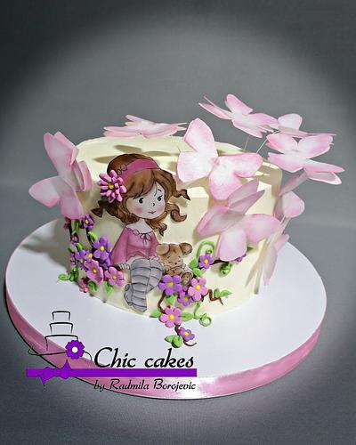Christening cake - Cake by Radmila