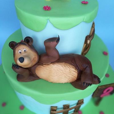 Bear cake topper - Cake by Mariana Frascella