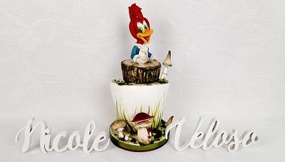 Woody Woodpecker cake  - Cake by Nicole Veloso