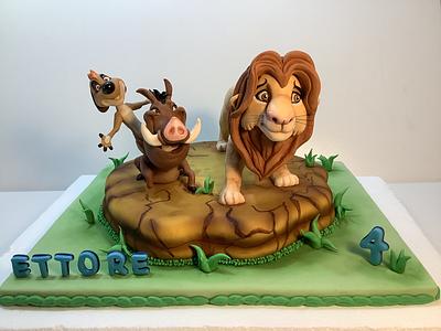 Simba & Co  - Cake by Carla Poggianti Il Bianconiglio