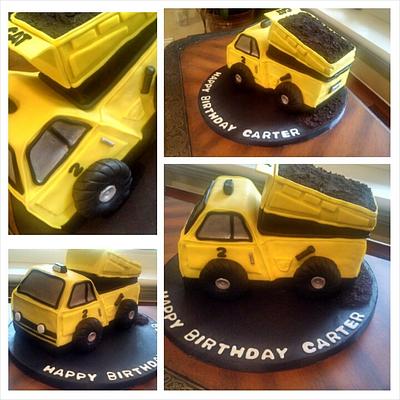 Dump Truck Cake - Cake by Loretta