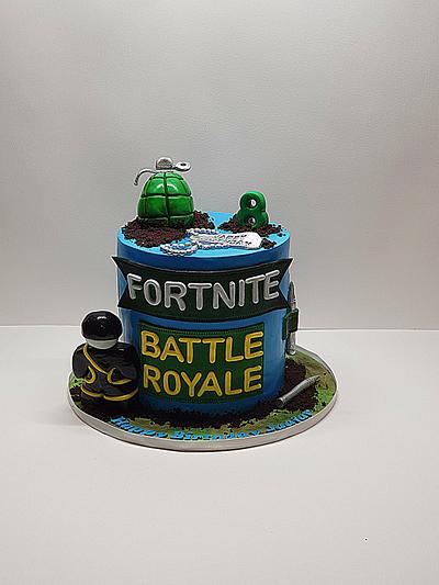 Fortnite cake - Cake by The Custom Piece of Cake