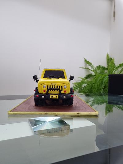Jeep cake  - Cake by The Custom Piece of Cake