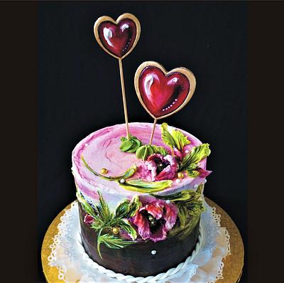 Happy Valendines day - Cake by Torty Zeiko