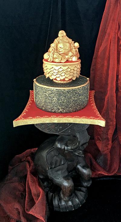 The Laughing Buddha or Hotei Cake - Cake by Marina Danovska