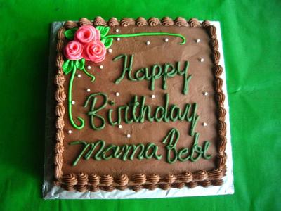 Chocolate Birthday Cake - Cake by amie