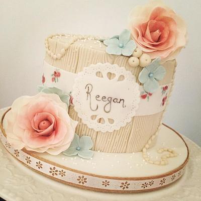Wooden Vintage Cake - Cake by CakeyBakey Boutique