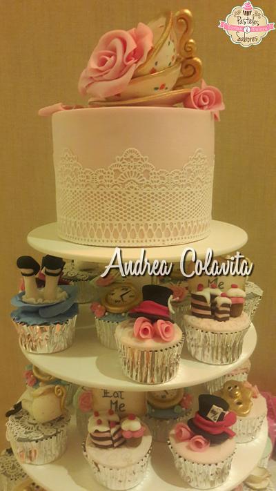 Alice in wonderland - Cake by Andrea Colavita