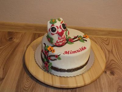 owl - Cake by Janeta Kullová